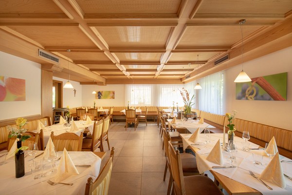 Il ristorante Cortaccia sulla Strada del Vino Terzer