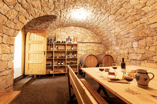 La cantina dei vini Cortaccia sulla Strada del Vino Lindenhof