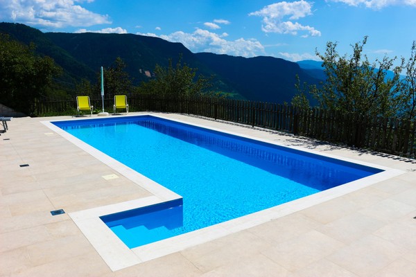 Photo of the outdoor swimming pool
