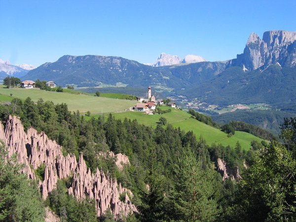 Präsentation des Gebiets Ritten