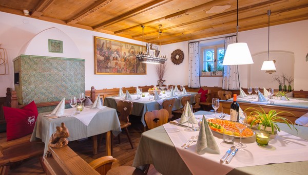 The restaurant Soprabolzano / Oberbozen (Renon / Ritten) Latemar