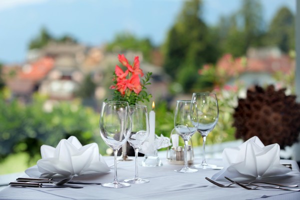 The restaurant Soprabolzano / Oberbozen (Renon / Ritten) Latemar