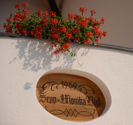 Foto vom Balkon Lengsteinerhof