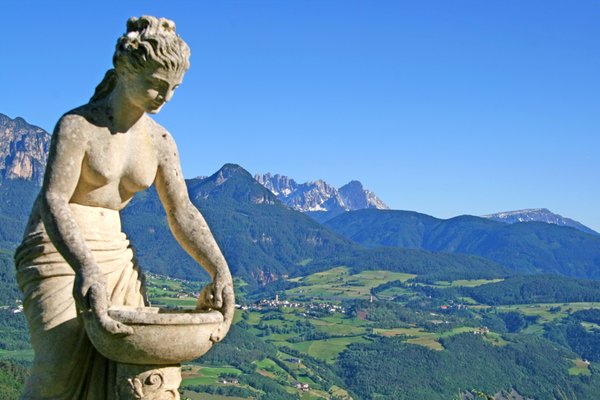 Panoramic view Monte di Mezzo / Mittelberg (Renon / Ritten)