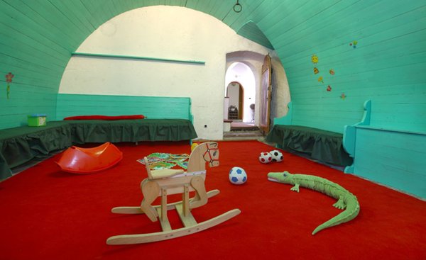 The children's play room Naturhotel Wieserhof