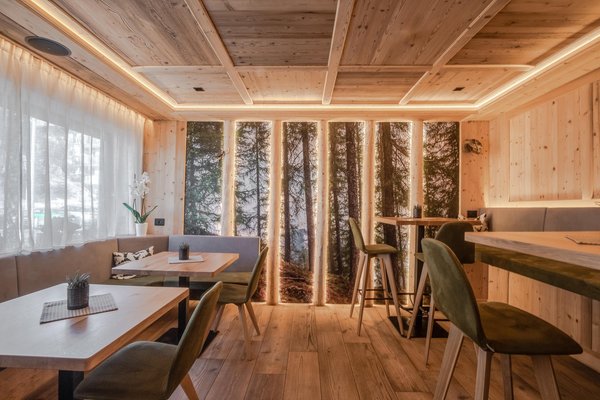 Il ristorante La Villa Camoscio