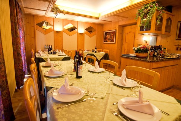 Das Restaurant Badia - Pedraces Enzian
