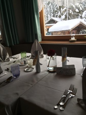 The restaurant Badia - Pedraces Gardenazza
