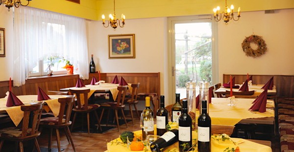 Das Restaurant Kurtinig an der Weinstraße Kurtinigerhof