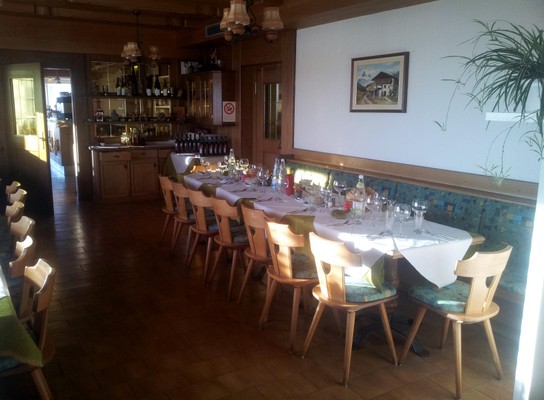 Das Restaurant Oberinn (Ritten) Mesnerwirt