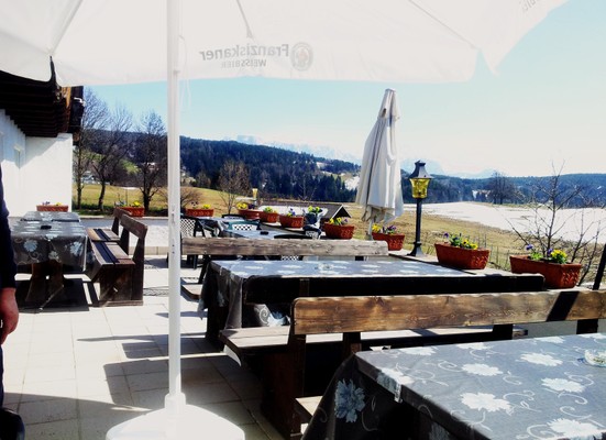 Foto der Terrasse