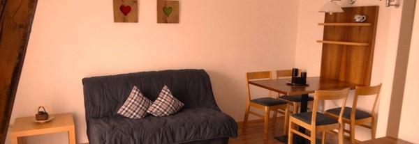 La zona giorno Aparthotel Maier