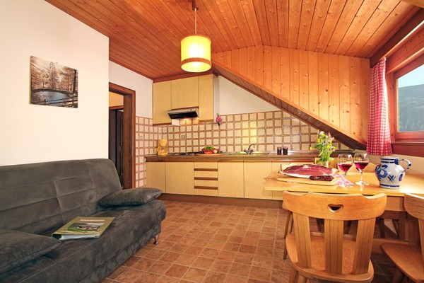 The living area Farmhouse apartments Pirchnerhof