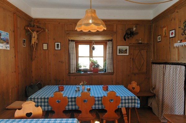 Der Wohnraum Ferienwohnungen auf dem Bauernhof Zunerhof