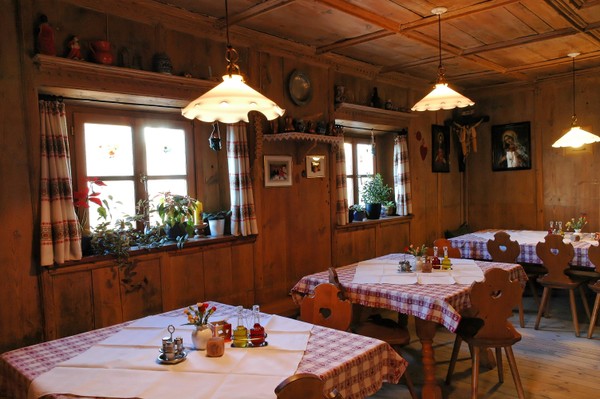 Das Restaurant Lengstein (Ritten) Zunerhof