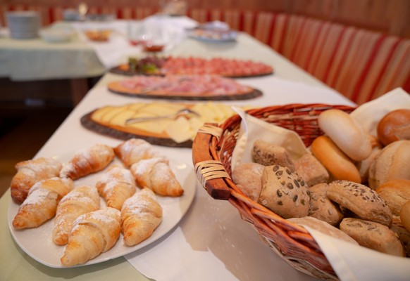 La colazione Gasthof (Albergo) Bad Siess