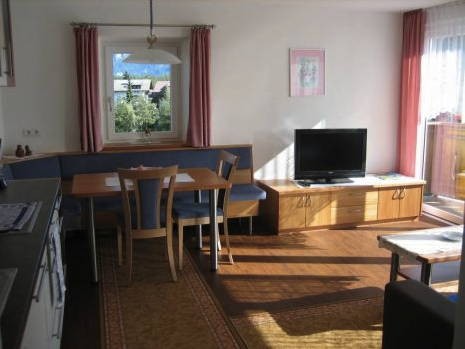 The living area Rooms + Apartments Haus Bauer