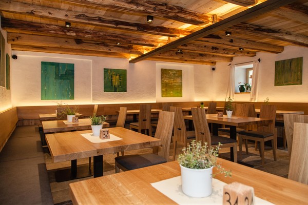 Il ristorante Soprabolzano (Renon) Lobishof