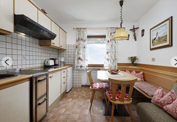 La zona giorno Appartamenti in agriturismo Völklhof