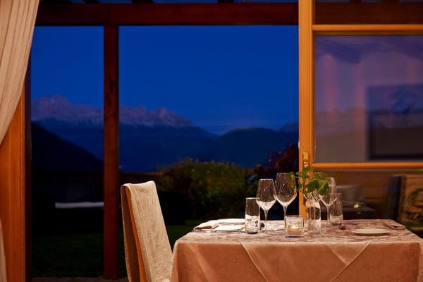 Il ristorante Soprabolzano (Renon) Chalet Grumer