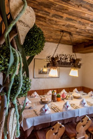 Il ristorante Collalbo (Renon) Ansitz Kematen