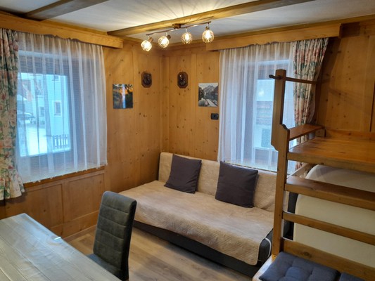 La zona giorno Appartamento Ciasa Rosada