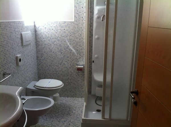 Foto del bagno Hotel Bellamonte