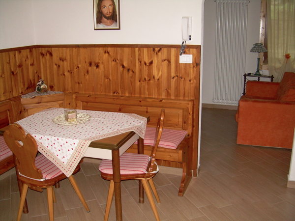 La zona giorno Appartamenti Casa Zorzi