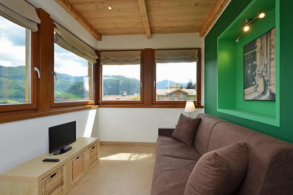 Das Wohnzimmer Ferienwohnungen Villa Prafiori