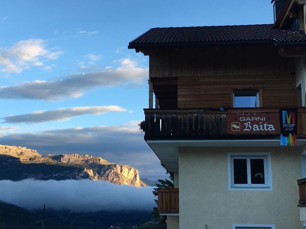 Foto esterno in inverno Baita