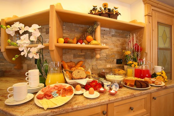 Das Frühstück Garni Pra Fiorì