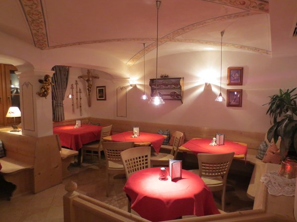 The restaurant San Cassiano Ciasa Ai Pini