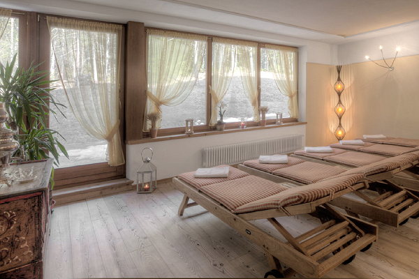 Photo of the wellness area B&B-Hotel + Residence Ciasa Ai Pini