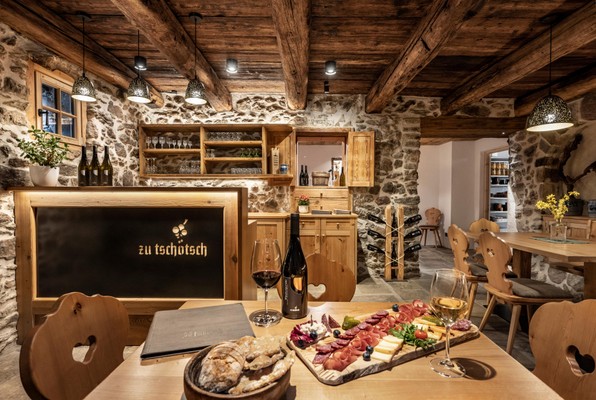 Il ristorante Castelrotto Gasthof Zu Tschötsch