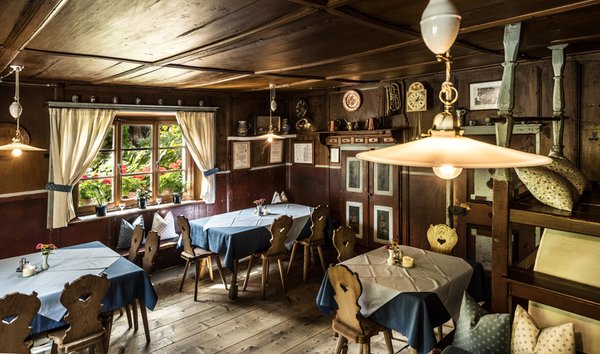 Il ristorante Castelrotto Gasthof Zu Tschötsch
