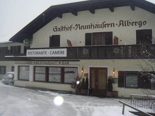 Winter Präsentationsbild Neunhäusern / Nove Case - Restaurant