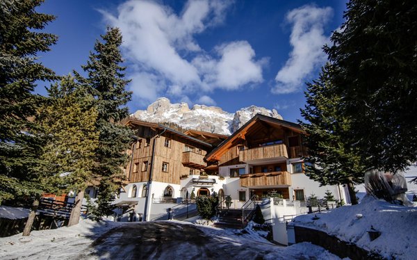 Photo exteriors in winter Villa Flora Mountain Lodges