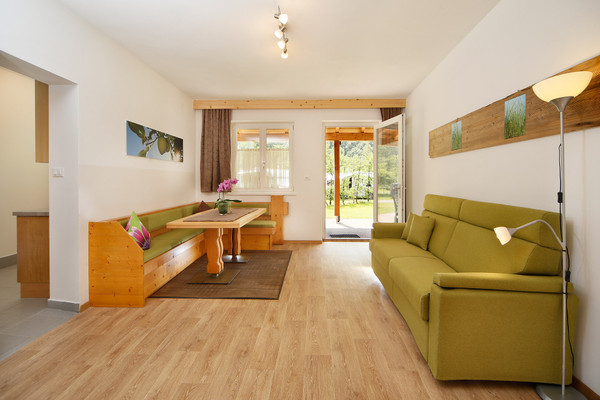 The living area Campsite Passeier
