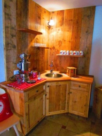 Foto della cucina Pension Odles