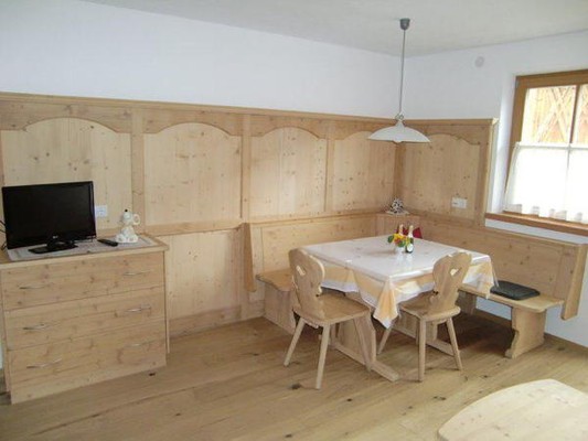 Der Wohnraum Ferienwohnungen auf dem Bauernhof Burgerhof