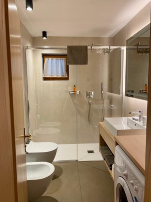 Foto del bagno Appartamenti Ciasa La Rösa