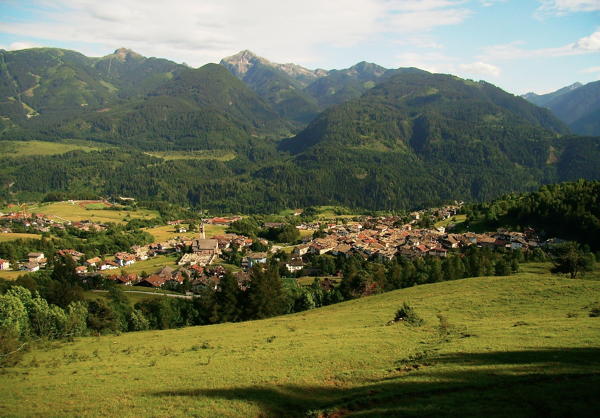 Aussicht Carano (Val di Fiemme)