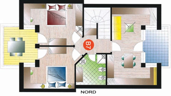 The floor plan Residence Badia