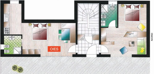 The floor plan Residence Badia