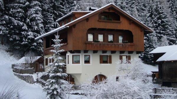 Foto Außenansicht im Winter Ciasa Sorapunt