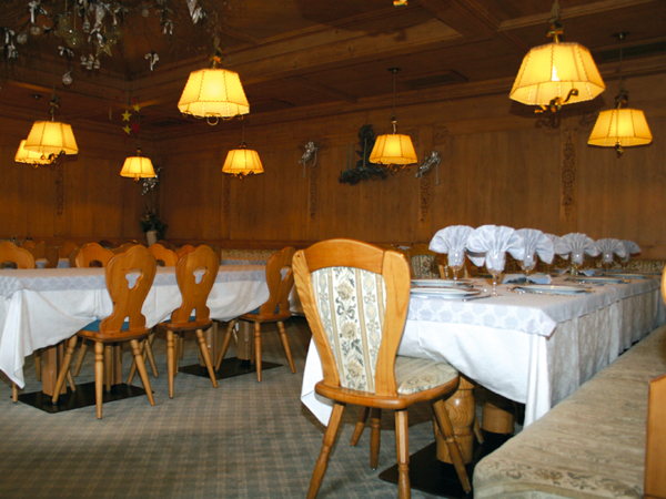 Il ristorante Alleghe Alpenrose