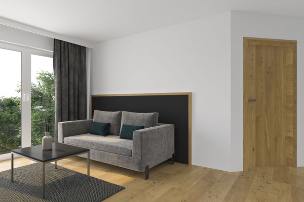 The living area Dolomites Garden Chalet Kristall