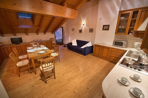 La zona giorno Esperia - Garni-Hotel + Appartamenti 2 stelle