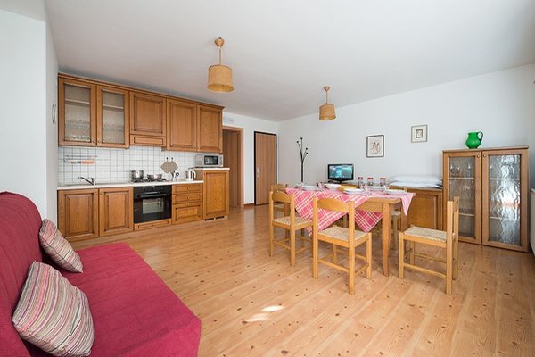 La zona giorno Esperia - Garni-Hotel + Appartamenti 2 stelle