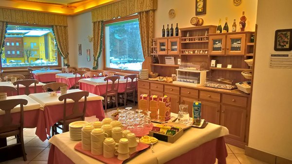 The breakfast Hotel Zoldana